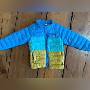 Patagonia toddler down jacket